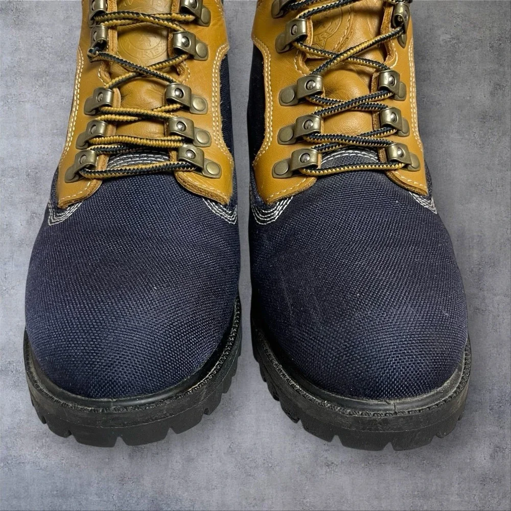 Vintage Avirex Lace Up Chukka Boots Mens‎ 8 Y2K Grunge Hip Hop Leather Canvas